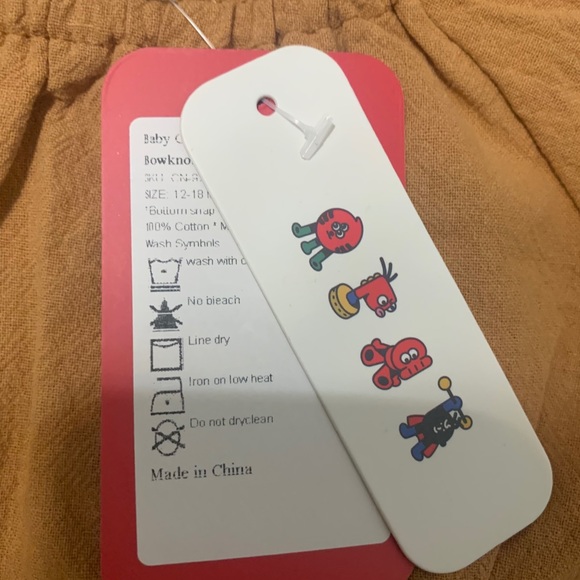 Pat Pat Brown bow onesie - Picture 5 of 5